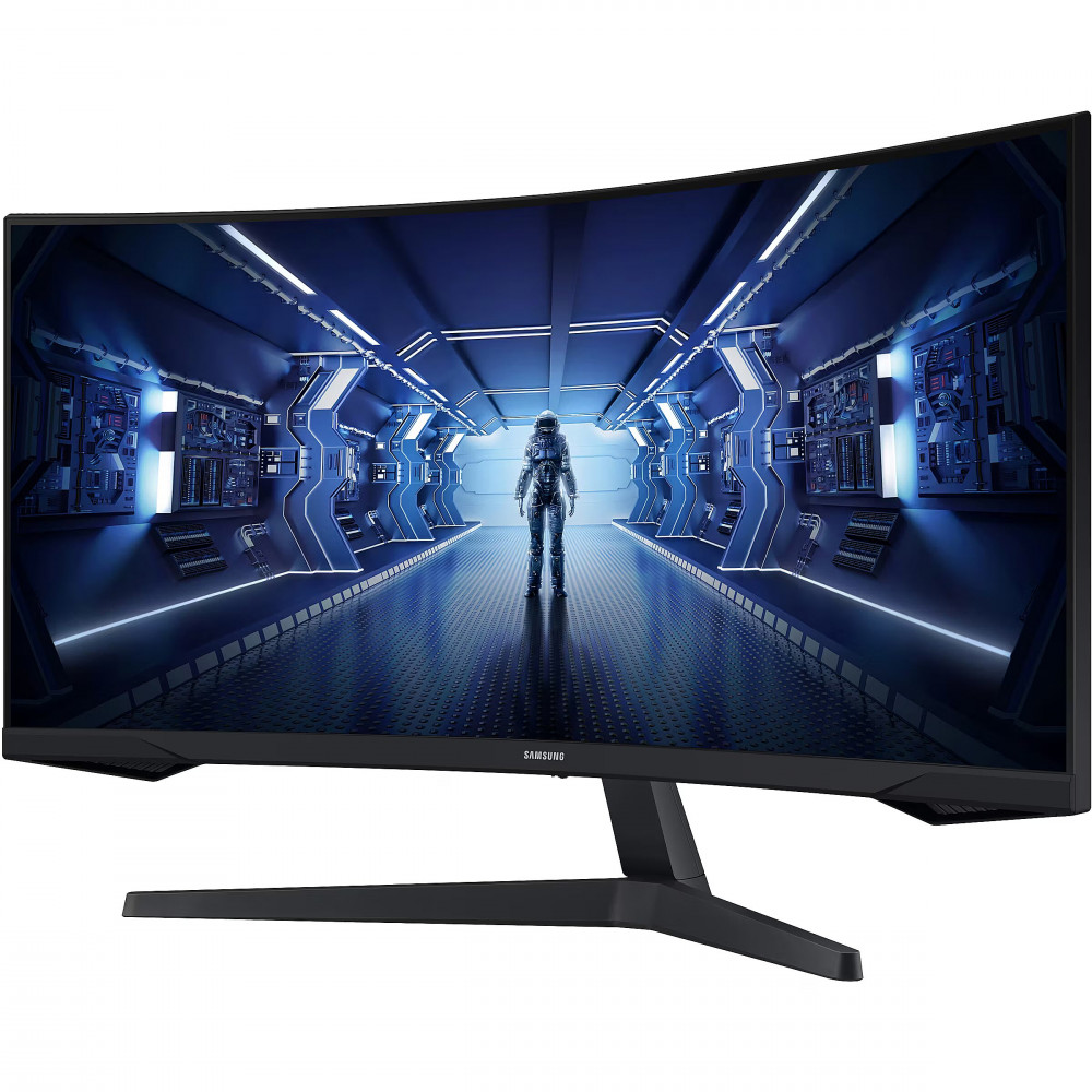 Монитор Samsung LC34G55TWWPXEN 34 ", VA, Ultra-Wide QHD 3440x1440 (21:9), 165 Гц - миниатюра 6
