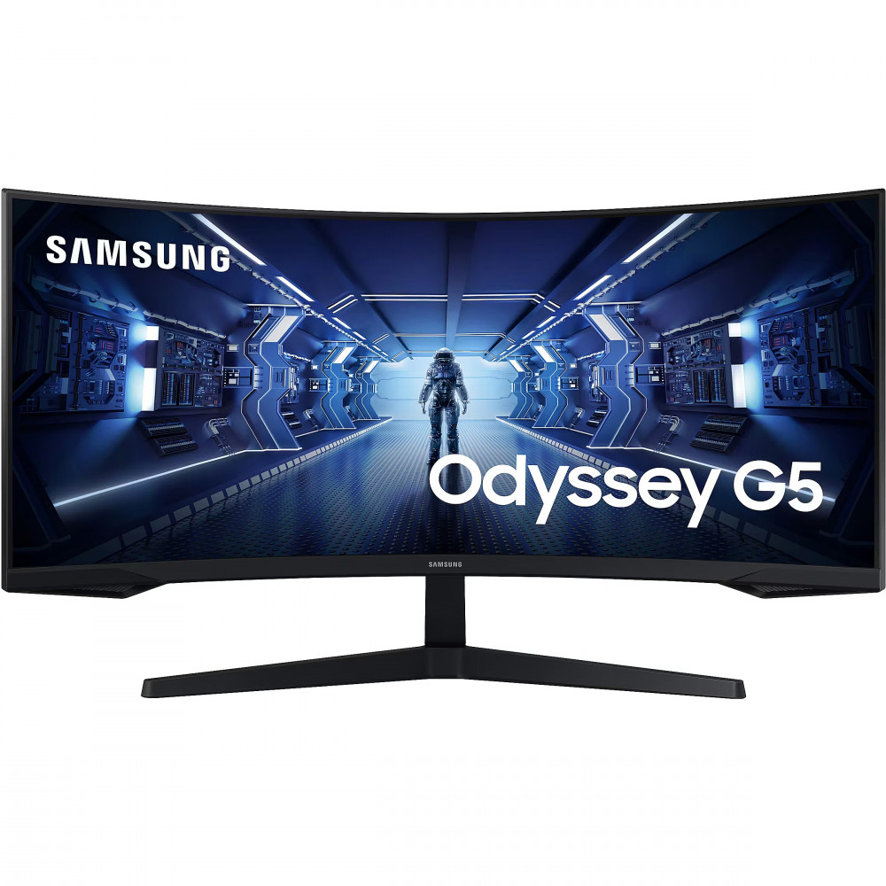 Монитор Samsung LC34G55TWWPXEN 34 ", VA, Ultra-Wide QHD 3440x1440 (21:9), 165 Гц - миниатюра 5