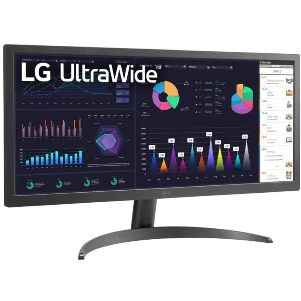 Монитор LG 26WQ500-B 25.7 ", IPS, Ultra-Wide Full HD 2560x1080 (21:9), 75 Гц - миниатюра 7