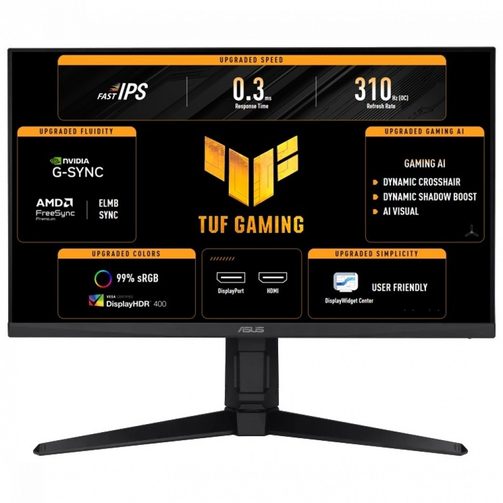 Монитор Asus TUF Gaming VG259QMRL5A 24.5 ", IPS, Full HD 1920x1080 (16:9), 310 Гц - миниатюра 6