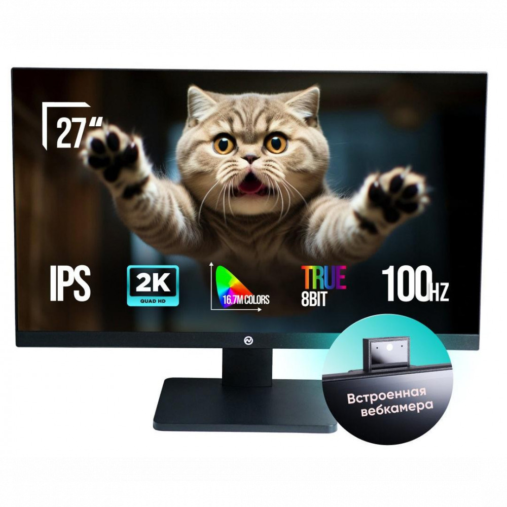 Монитор ONVYX ONMR292K100B169F 27 ", IPS, Quad HD 2560x1440 (16:9), 100 Гц
