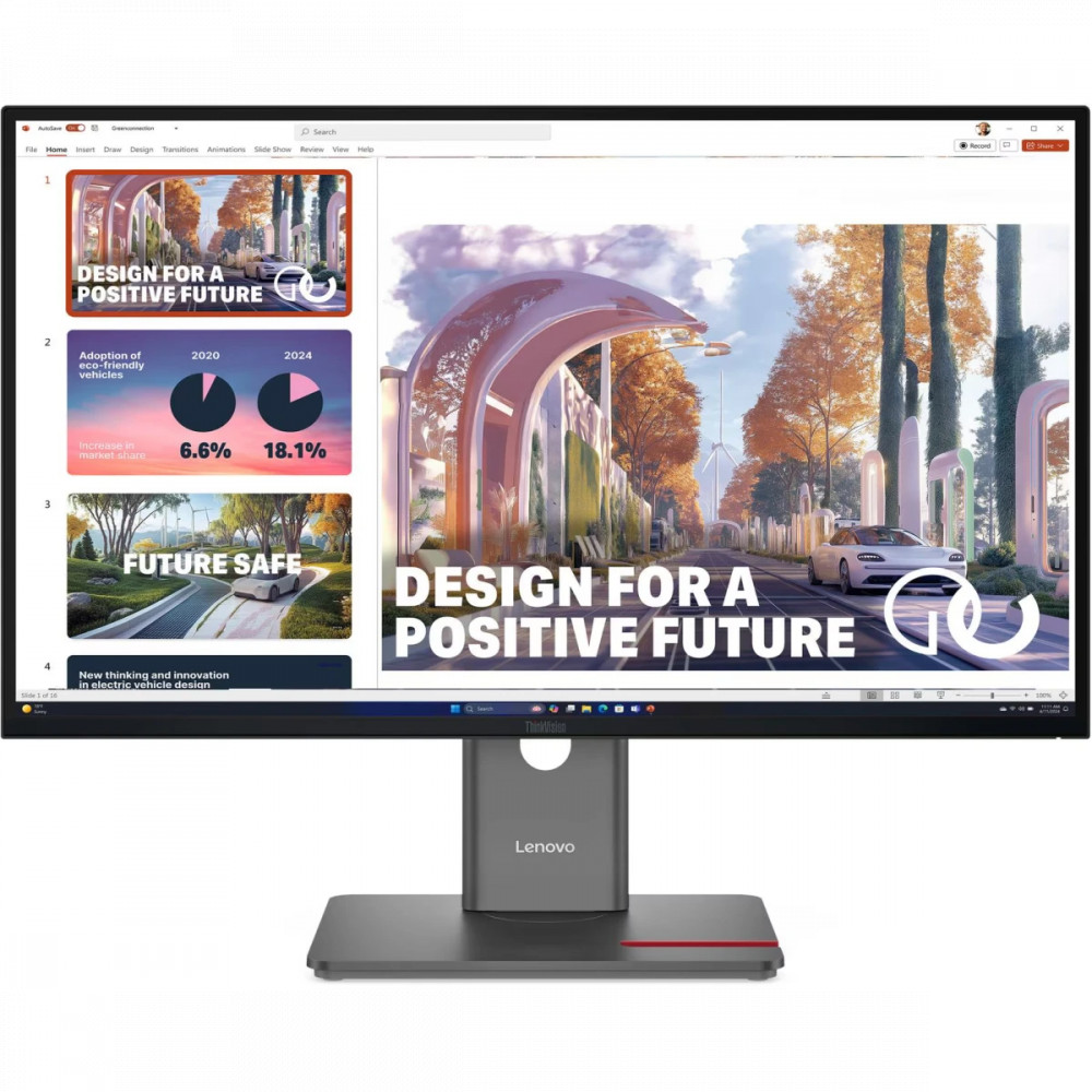 Монитор Lenovo ThinkVision P27QD-40 64B3GAT2UK 27 ", IPS, Quad HD 2560x1440 (16:9), 120 Гц - миниатюра 6
