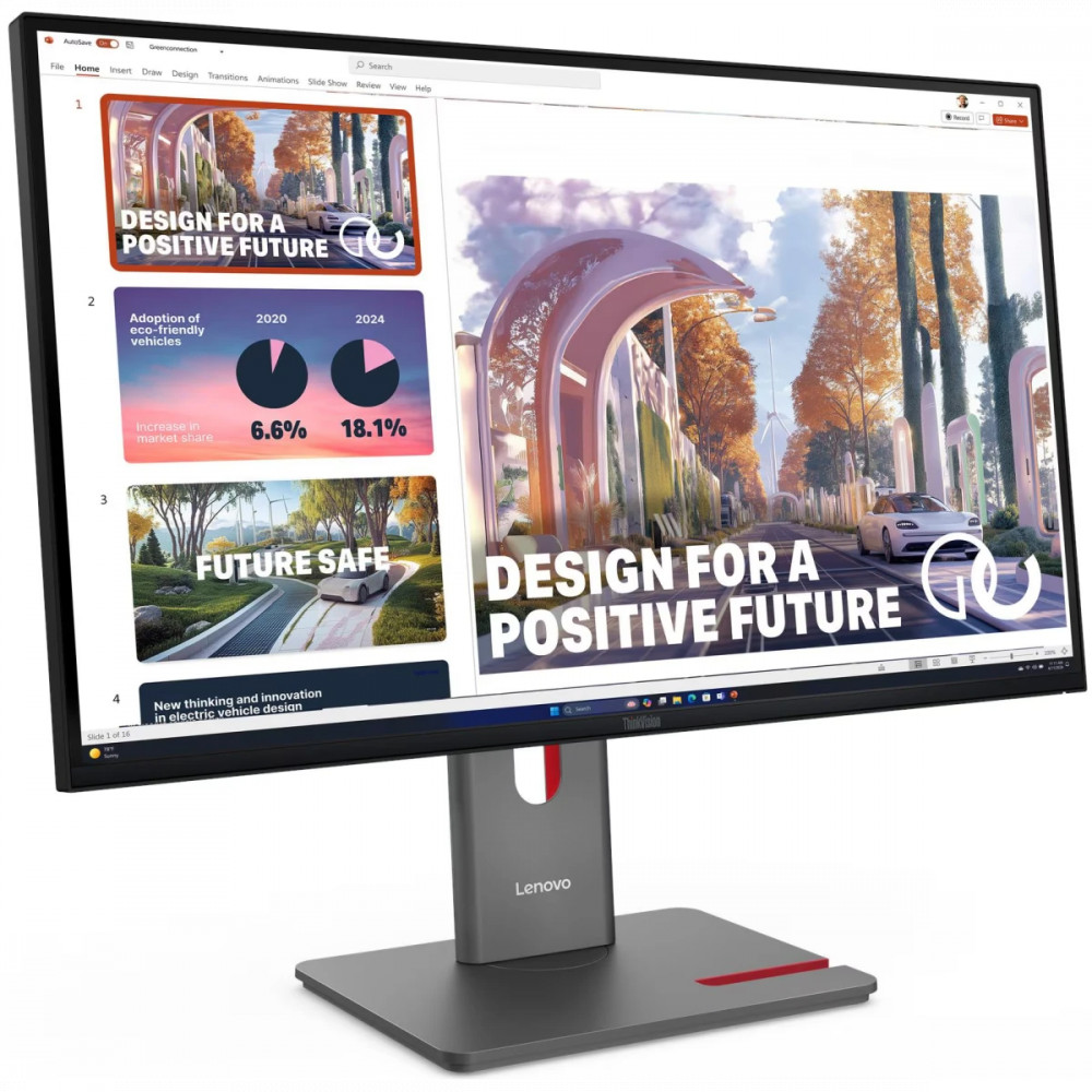 Монитор Lenovo ThinkVision P27QD-40 64B3GAT2UK 27 ", IPS, Quad HD 2560x1440 (16:9), 120 Гц - миниатюра 7