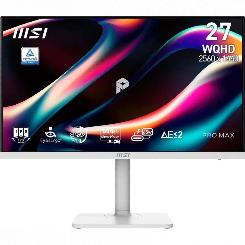 Монитор MSI Pro Max 271QPHW E14 9S6-3PF54H-021 27 ", IPS, Quad HD 2560x1440 (16:9), 144 Гц - миниатюра 5