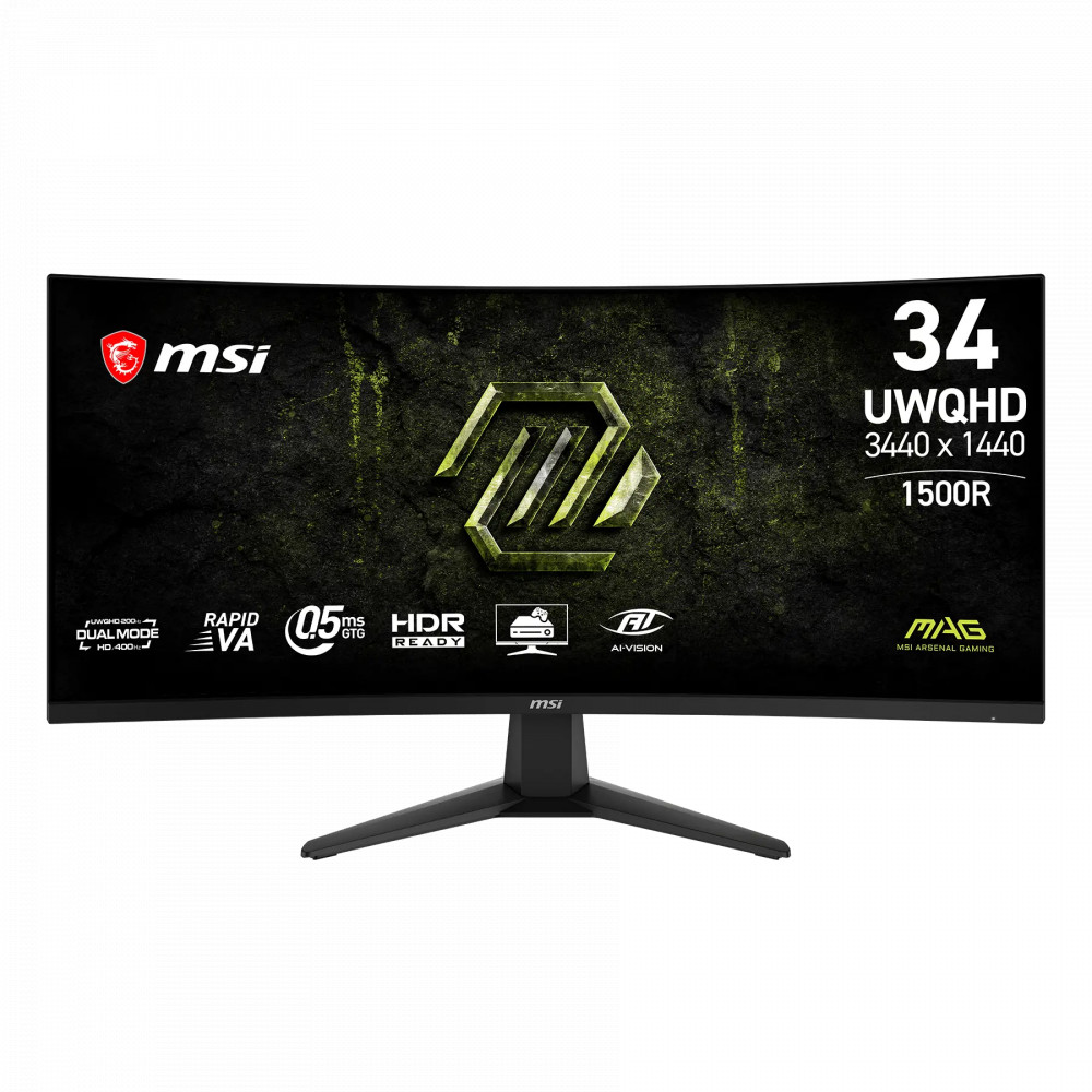 Монитор MSI MAG 346CQDF E20 9S6-3DD71M-022 34 ", VA, Ultra-Wide QHD 3440x1440 (21:9), 400 Гц - миниатюра 5