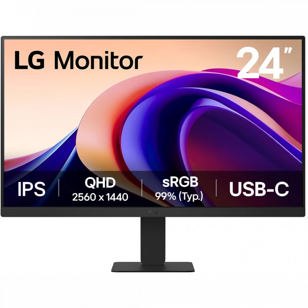 Монитор LG 24U631A-B 23.8 ", IPS, Quad HD 2560x1440 (16:9), 100 Гц - миниатюра 5