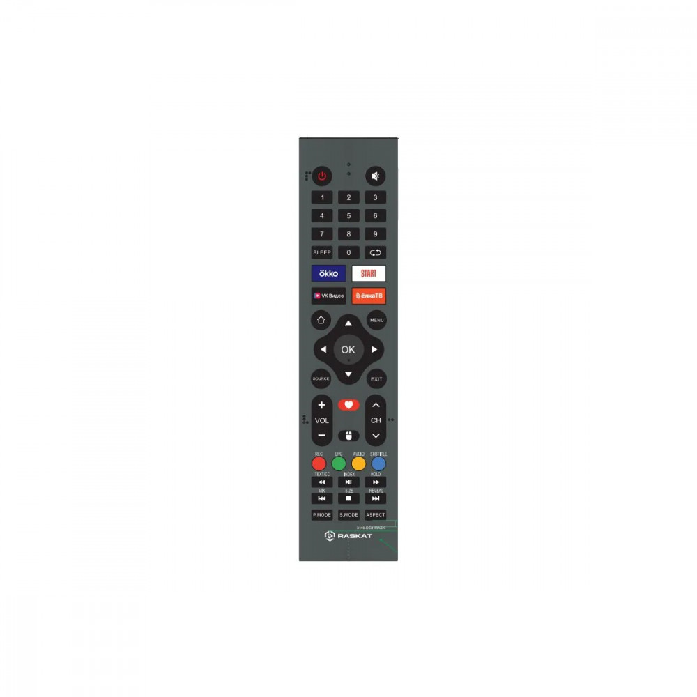 Телевизор Raskat 24H1200B 24 ", Smart TV, Черный - миниатюра 10