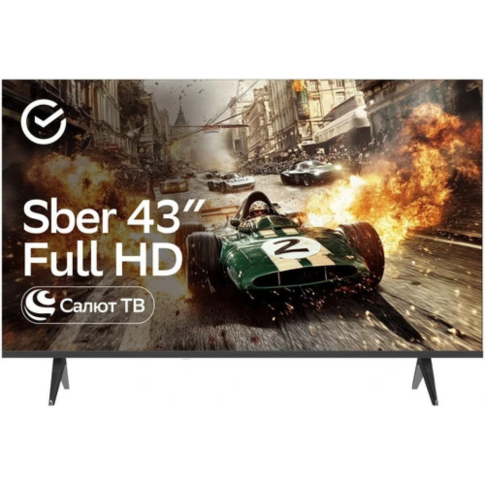 Телевизор Kuppersberg Sber SDX-43F2124 43 ", Smart TV, Черный - миниатюра 5