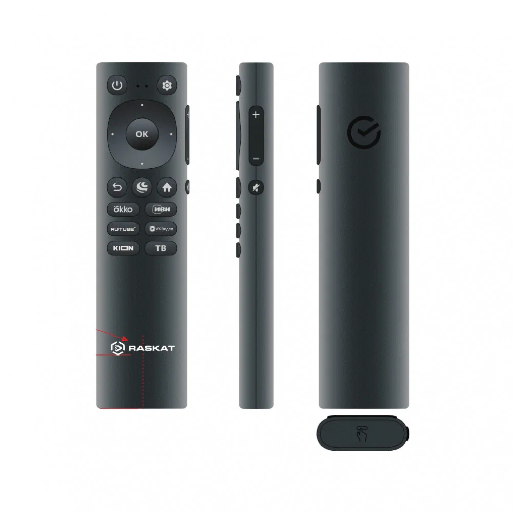 Телевизор Raskat 32H1300B 32 ", Smart TV, Черный - миниатюра 10