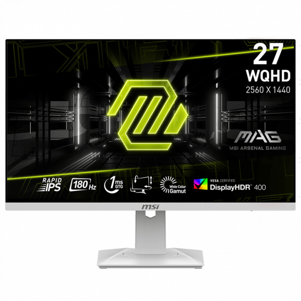 Монитор MSI MAG 274QRFW 9S6-3CC29H-277 27 ", IPS, Quad HD 2560x1440 (16:9), 180 Гц - миниатюра 6