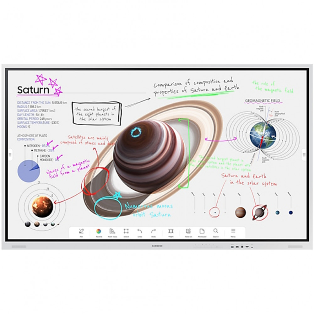 LED / LCD панель Samsung Flip Pro LH85WMBWLGCXCI 85 " - миниатюра 4