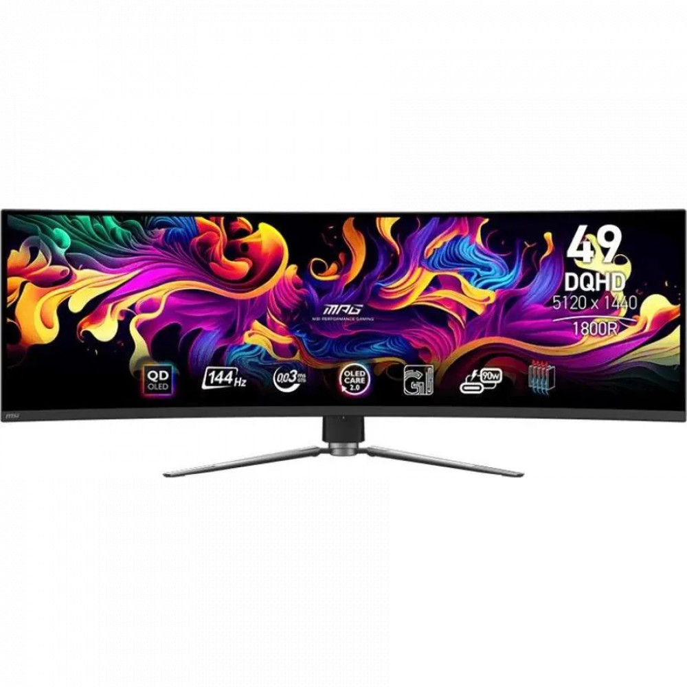 Монитор MSI MPG 491CQP 9S6-3FA84T-010 49 ", QD-OLED, Dual Quad HD 5120x1440 (32:9), 144 Гц - миниатюра 5