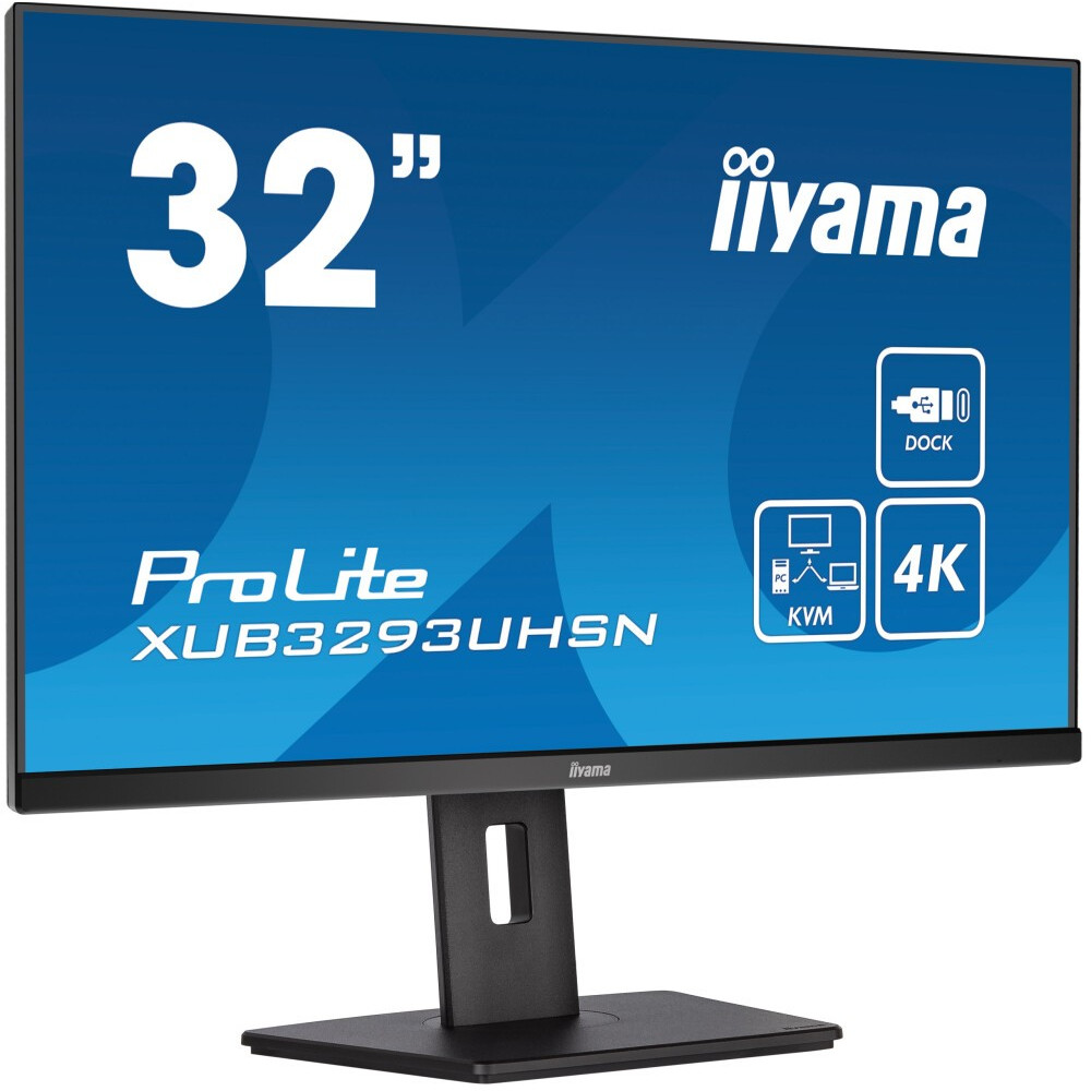 Монитор IIYAMA XUB3293UHSN-B5 31.5 ", IPS, 4K UHD 3840x2160 (16:9), 60 Гц - миниатюра 7