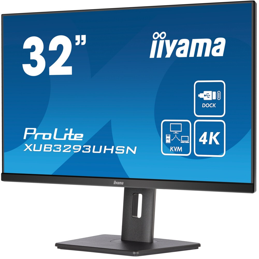 Монитор IIYAMA XUB3293UHSN-B5 31.5 ", IPS, 4K UHD 3840x2160 (16:9), 60 Гц - миниатюра 8