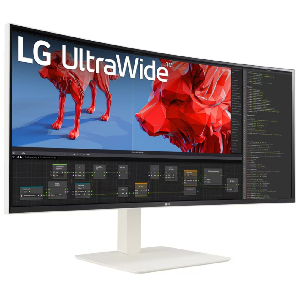 Монитор LG UltraWide 38WR85QC-W 38WR85QC-W.ARUZ 38 ", IPS, Quad HD+ 3840x1600 (12:5), 144 Гц - миниатюра 7