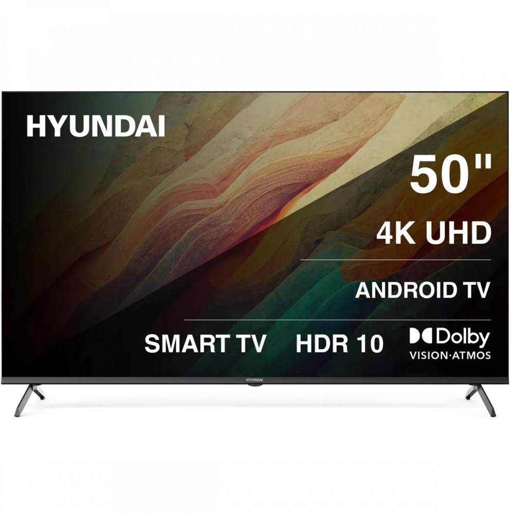 Телевизор Hyundai H-LED50BU7009 50 ", Smart TV, Черный - миниатюра 6