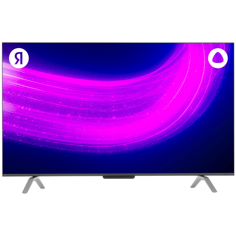 Телевизор Яндекс STATION PRO YNDX-00101 55 ", Smart TV, Черный - миниатюра 2