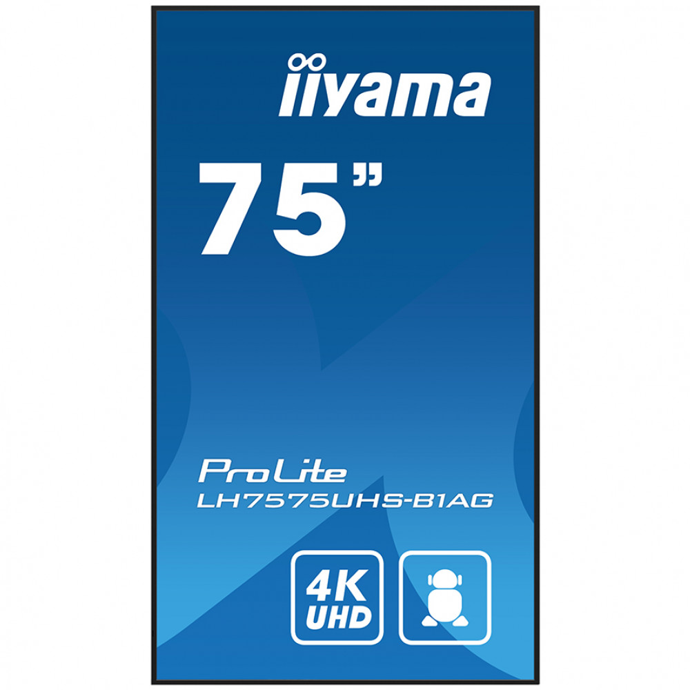LED / LCD панель IIYAMA LH7575UHS-B1AG 75 " - миниатюра 5