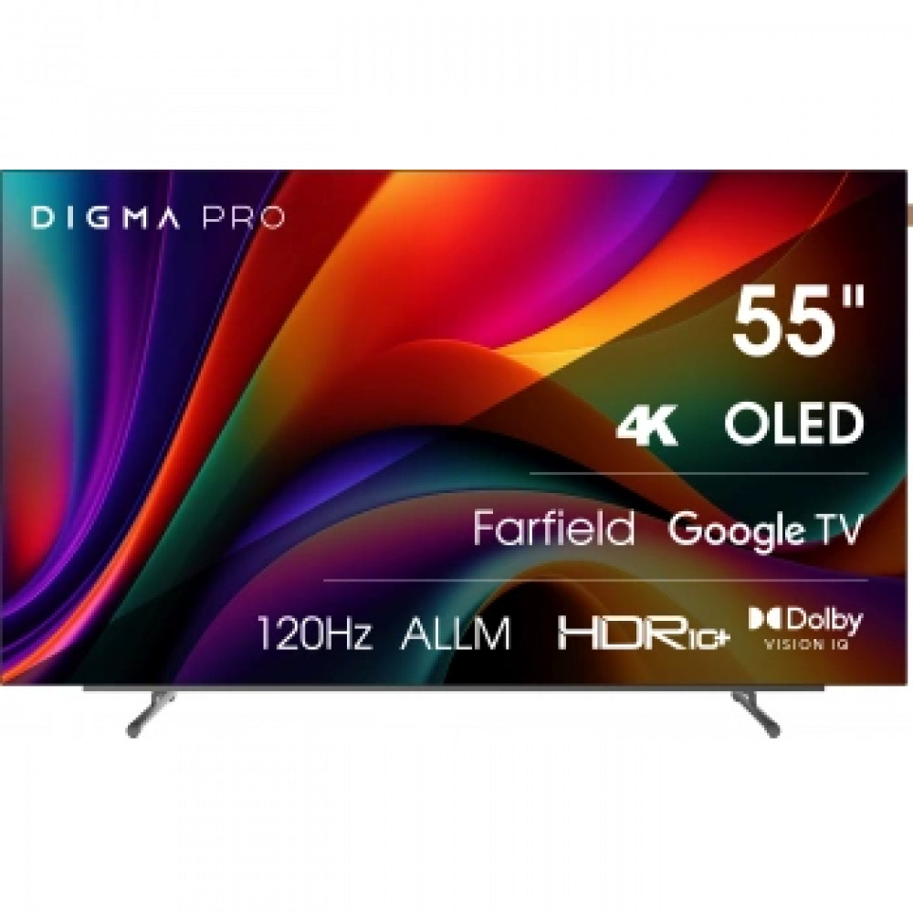 Телевизор Digma PRO 55M 55 ", Smart TV, Черный - миниатюра 2