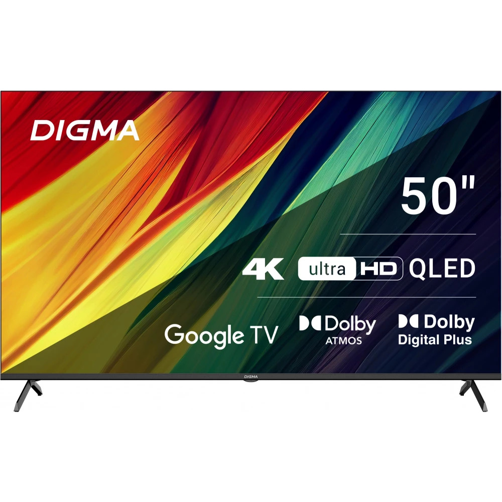 Телевизор Digma 50" DM-LED50UQB31 50 ", Smart TV, Черный - миниатюра 2