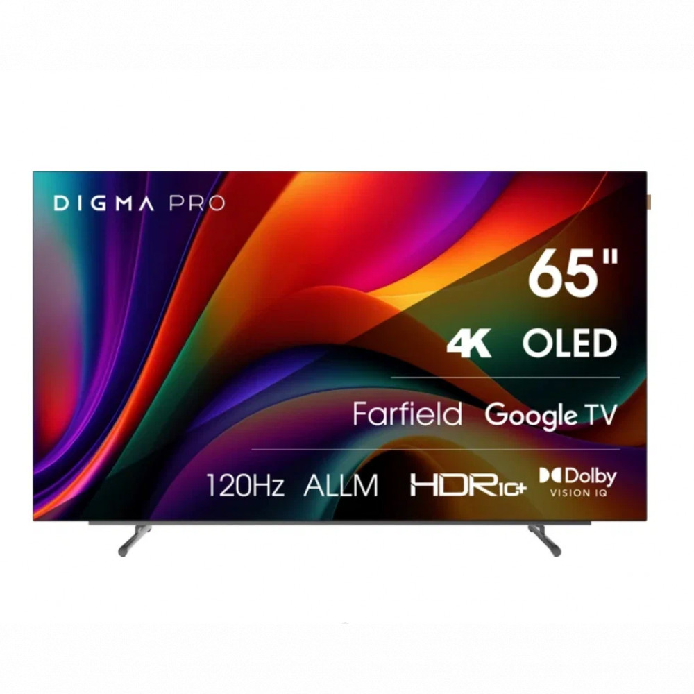 Телевизор Digma PRO 65M 65 ", Smart TV, Черный - миниатюра 2