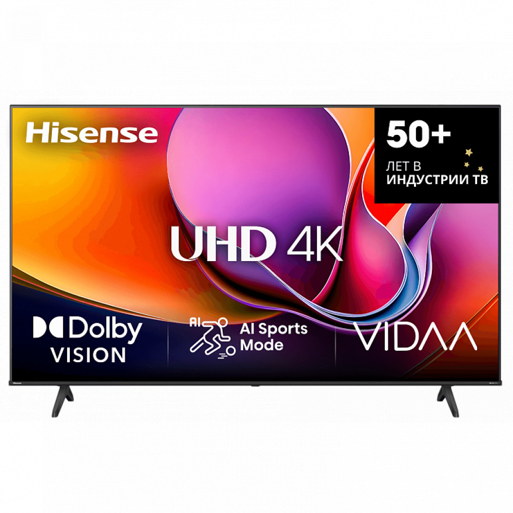 Телевизор Hisense 43A6Q 43 ", Черный - миниатюра 2