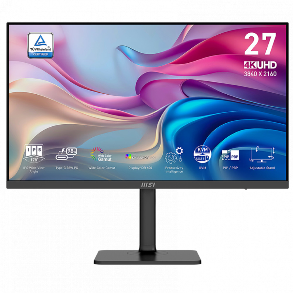 Монитор MSI MD272UPHG 9S6-3PB19H-404 27 ", IPS, 4K UHD 3840x2160 (16:9), 60 Гц - миниатюра 5