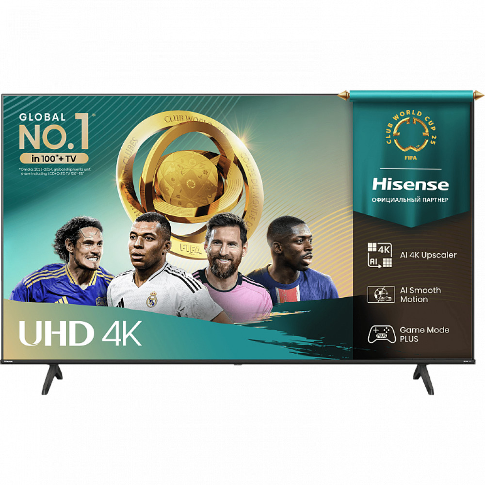 Телевизор Hisense 50A6Q 50 ", Черный - миниатюра 2