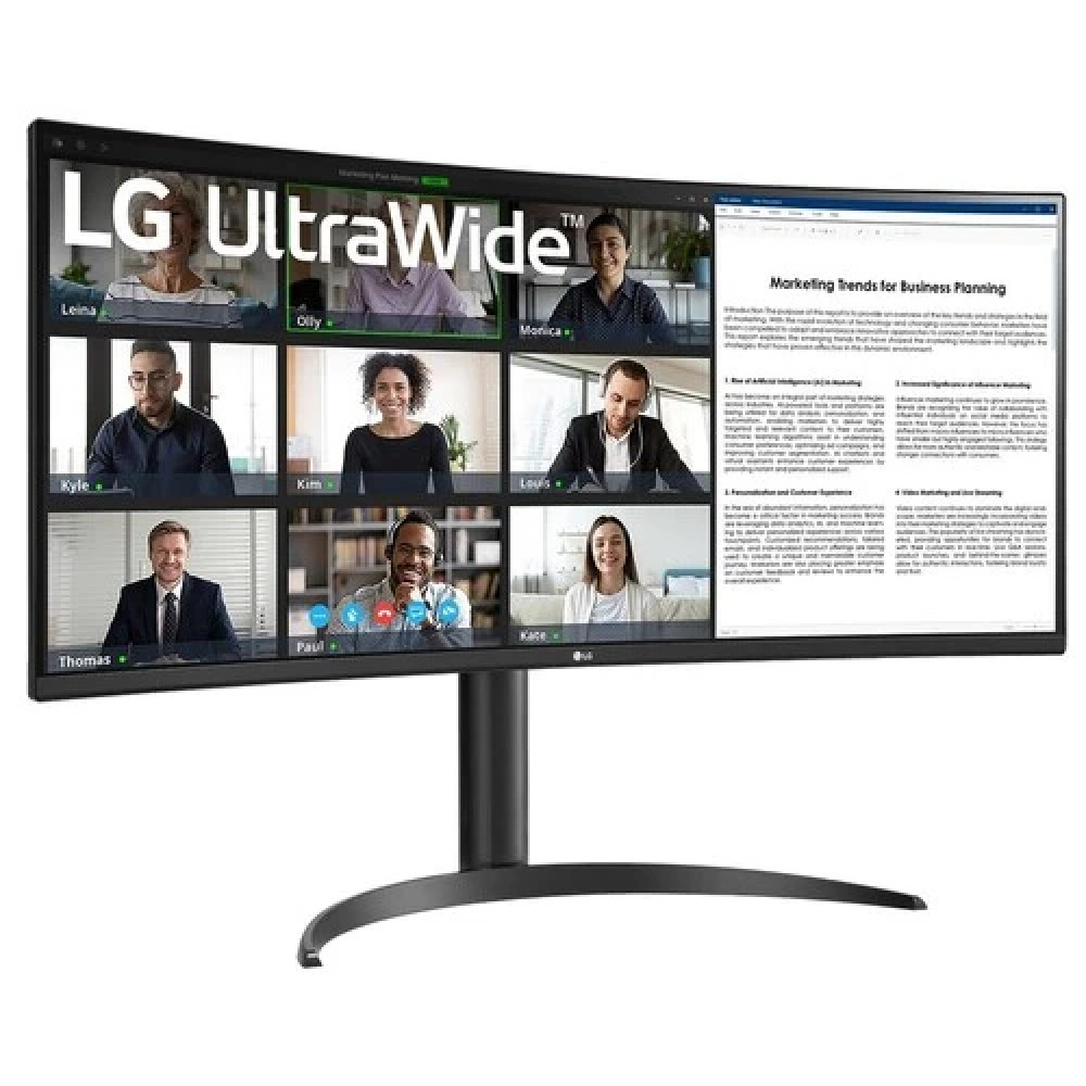 Монитор LG 32UN880K-B 34WR55QK-B.ARUZ 34 ", IPS, Ultra-Wide QHD 3440x1440 (21:9), 100 Гц - миниатюра 6