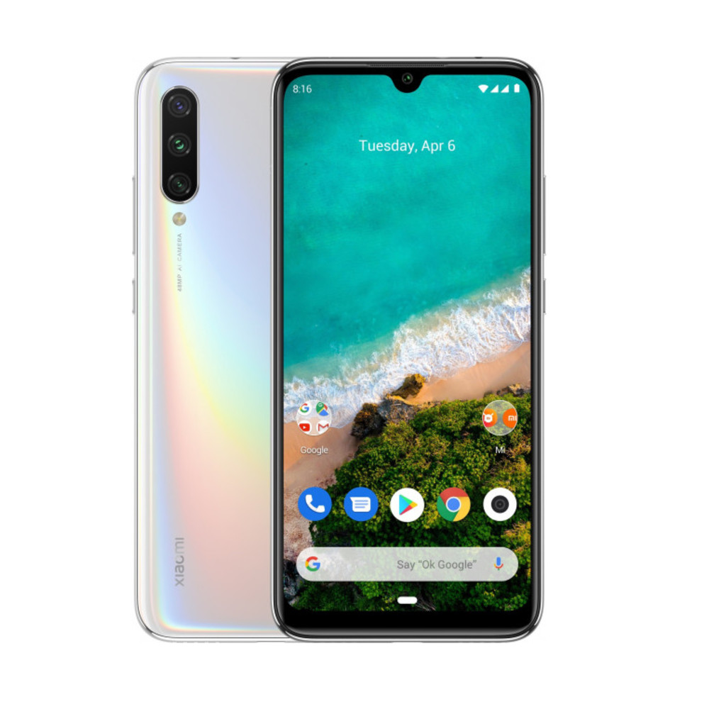 Смартфон Xiaomi Mi A3 128GB More than White 24437 - миниатюра 2