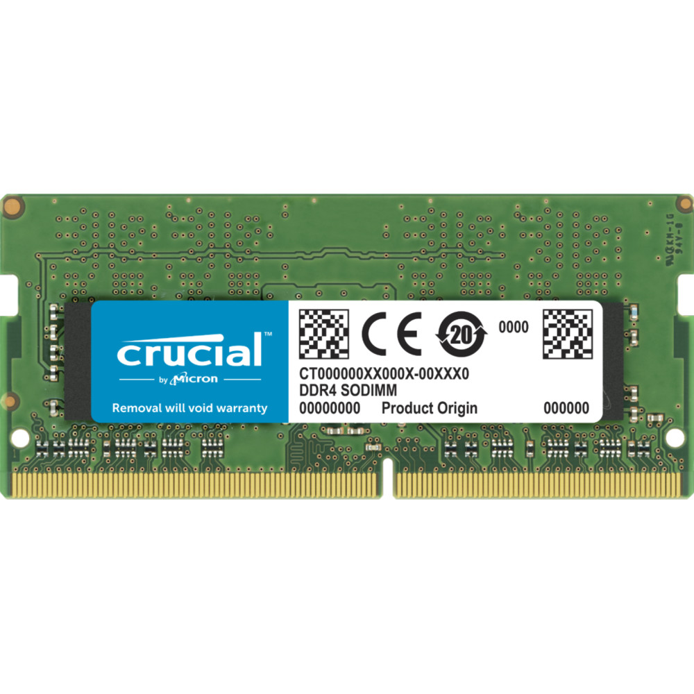 ОЗУ Crucial 32GB DDR4-3200 SODIMM CT32G4SFD832A SO-DIMM, DDR4, 32 Гб, 3200 МГц - миниатюра 2