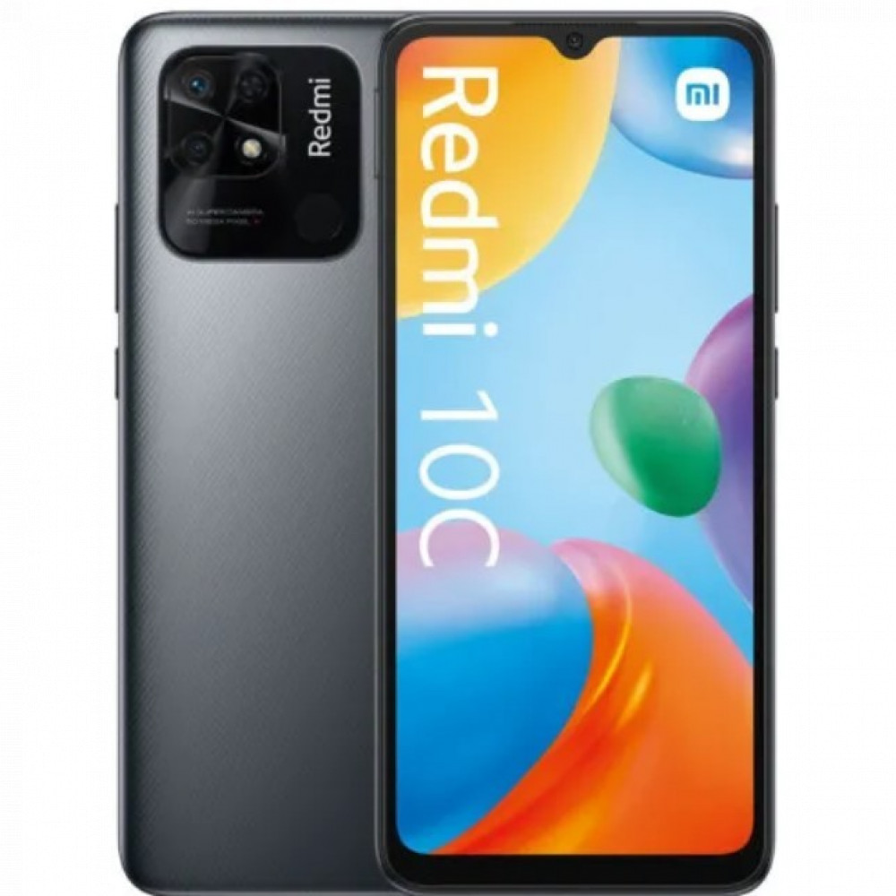 Смартфон Xiaomi Redmi 10C 4/64GB Graphite Gray 220333QAG-64-GRAY 64 Гб, 4 Гб - миниатюра 8