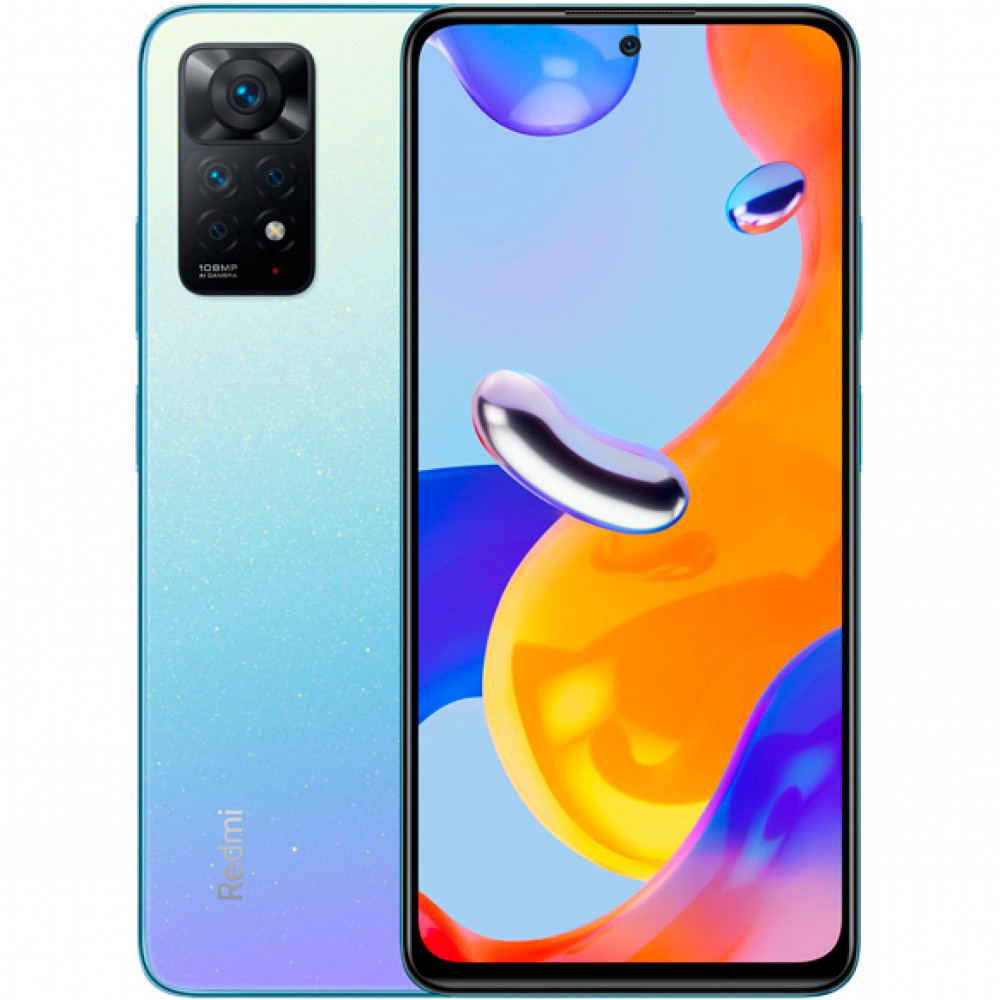 Смартфон Xiaomi Redmi Note 11 Pro 8/128GB Star Blue 2201116TG 128 Гб, 8 Гб - миниатюра 8