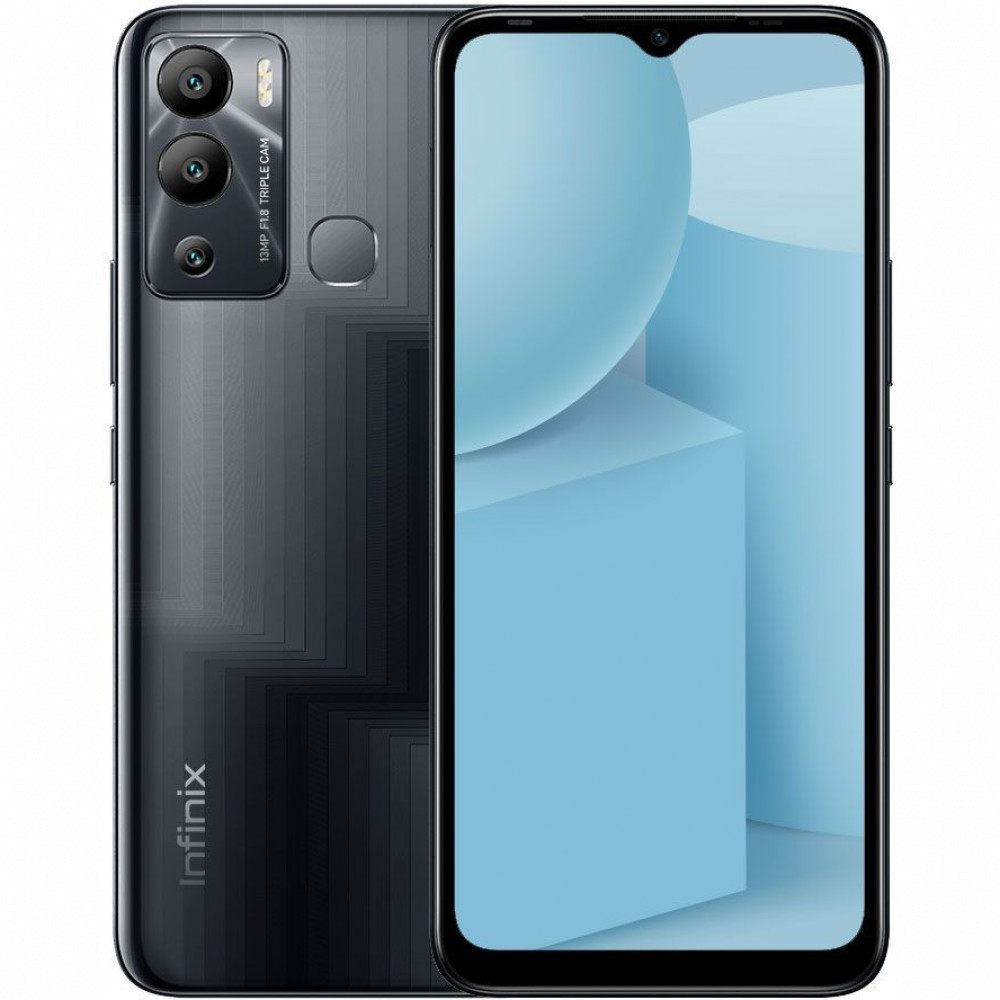 Смартфон Infinix HOT 12i x665b/black 64 Гб, 4 Гб - миниатюра 8