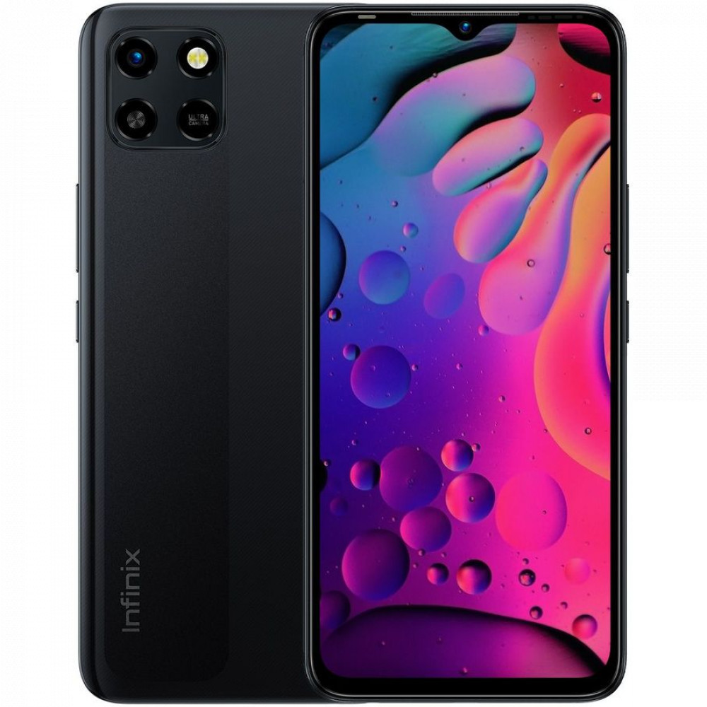 Смартфон Infinix Smart6 HD X6512black 32 Гб, 2 Гб - миниатюра 5
