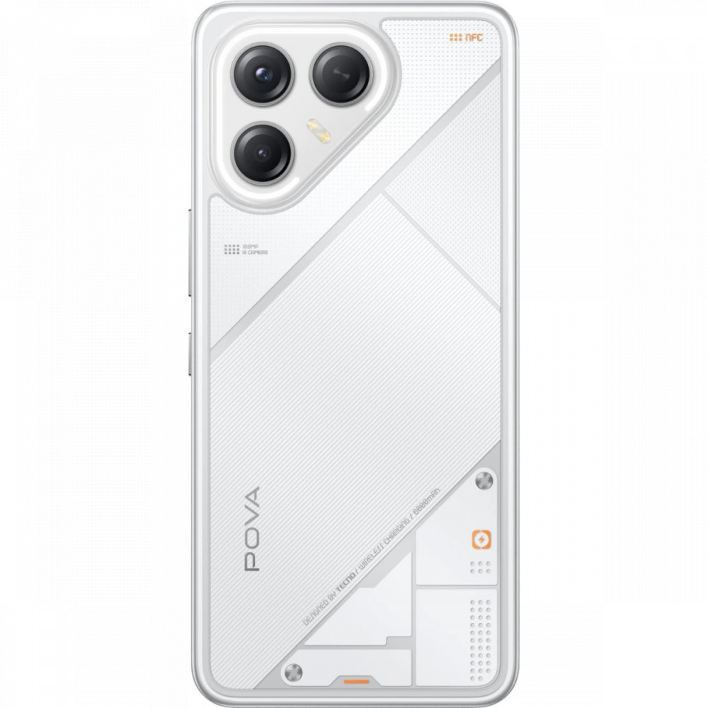Смартфон TECNO Pova 7 Ultra 12/256Gb Geek White LJ9 256+12 GEEK WHITE 256 Гб, 12 Гб - миниатюра 10