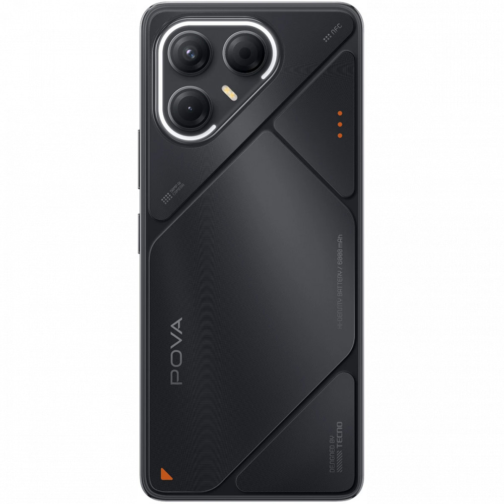 Смартфон TECNO Pova 7 5G 8/256Gb Geek Black LJ7 256+8 GEEK BLACK 256 Гб, 8 Гб - миниатюра 10