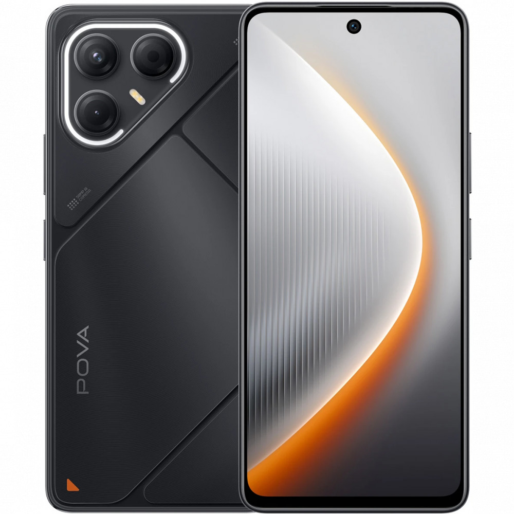 Смартфон TECNO Pova 7 5G 8/256Gb Geek Black LJ7 256+8 GEEK BLACK 256 Гб, 8 Гб - миниатюра 8