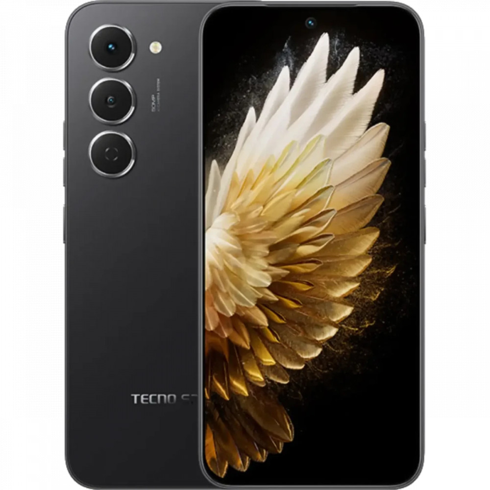 Смартфон TECNO Spark 40 Pro 8/128Gb Ink Black KM6 128+8 INK BLACK 128 Гб, 8 Гб - миниатюра 3