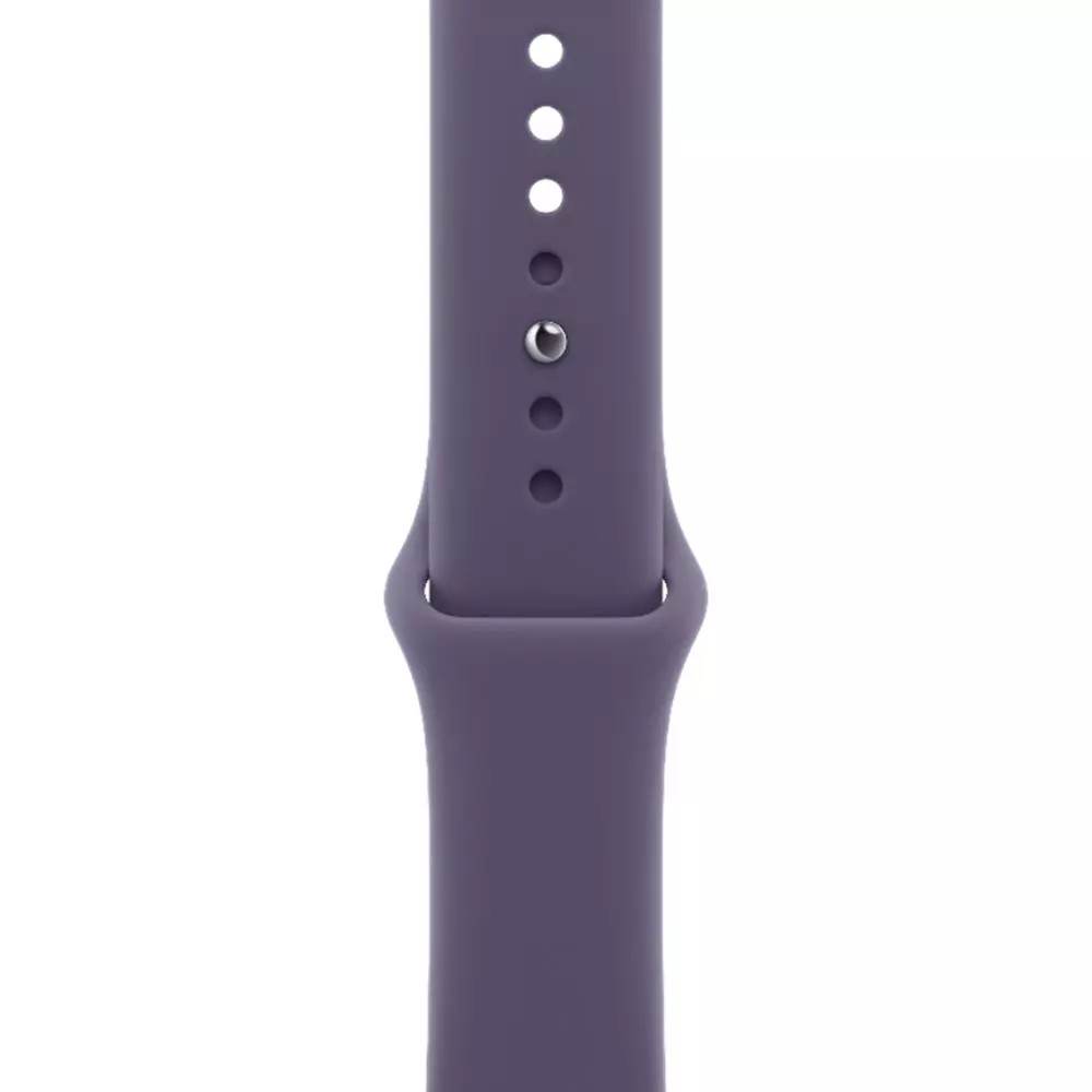 Apple Watch Series 11 GPS 46mm Silver Aluminium Case with Purple Fog Sport Band - M/L MEVA4RK/A Смарт-часы - миниатюра 6