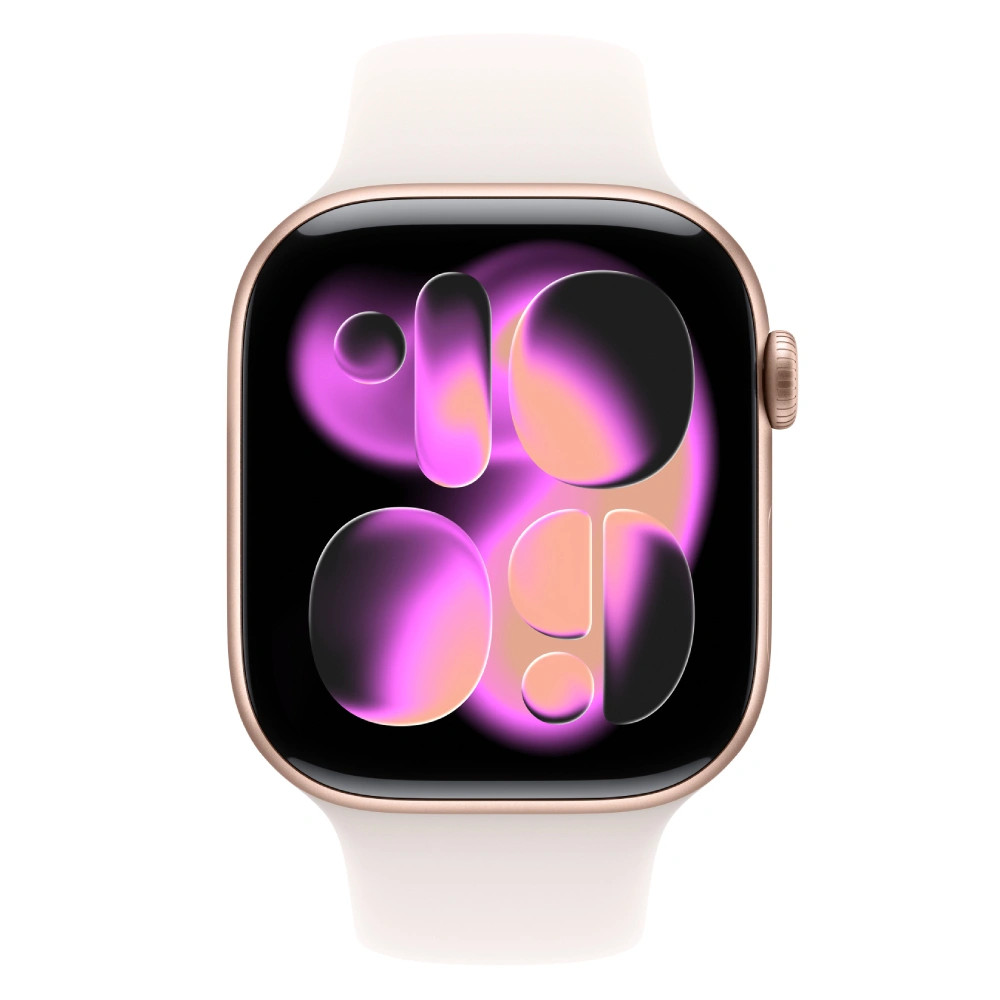 Apple Watch Series 11 GPS 42mm Rose Gold Aluminium Case with Light Blush Sport Band - M/L MEU44RK/A Смарт-часы - миниатюра 4