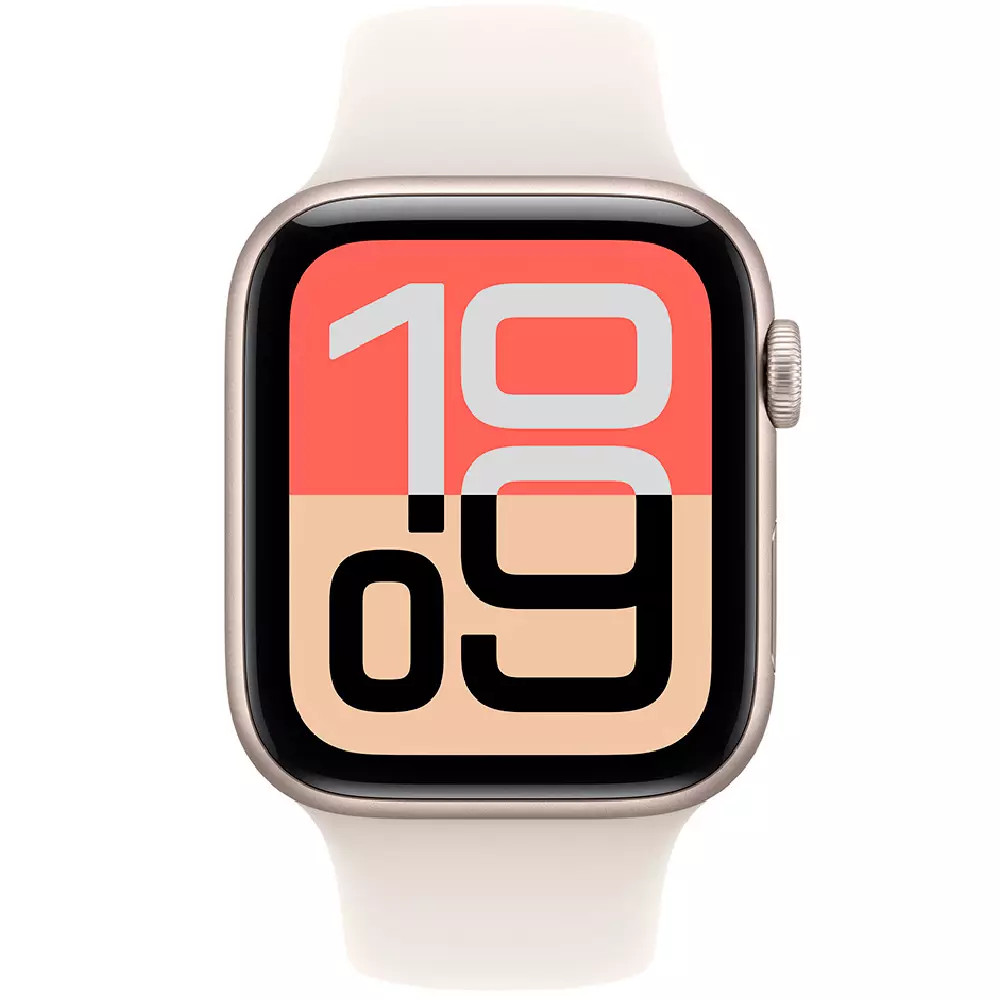 Apple Watch SE 3 GPS 40mm Starlight Aluminium Case with Starlight Sport Band - S/M MEH34RK/A Смарт-часы - миниатюра 5