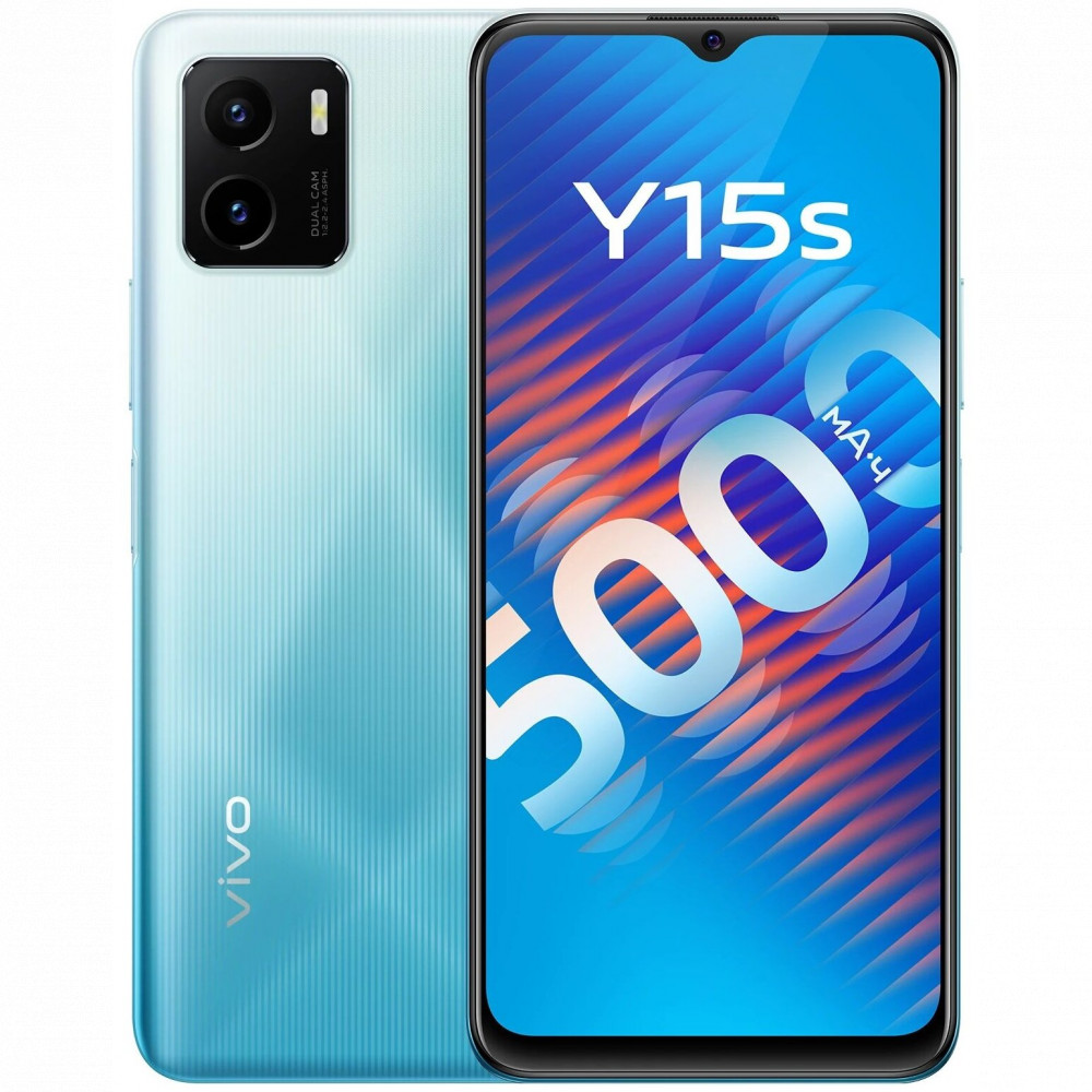 Смартфон Vivo Y15s V2120 (ЗЕЛЕНАЯ ВОЛНА) 32 Гб, 3 Гб - миниатюра 4