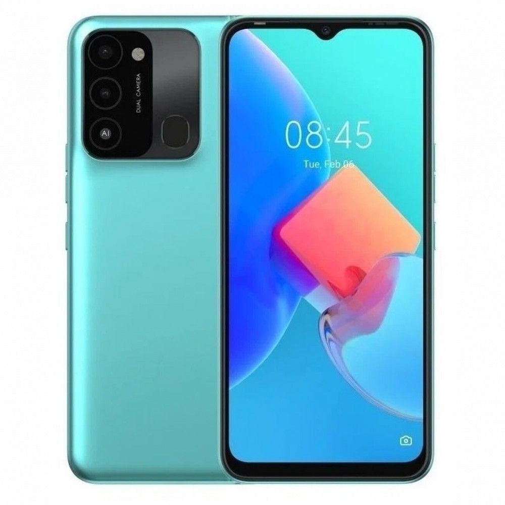 Смартфон TECNO Spark 8C KG5K/TURQUOISE CYAN 128 Гб, 4 Гб - миниатюра 6