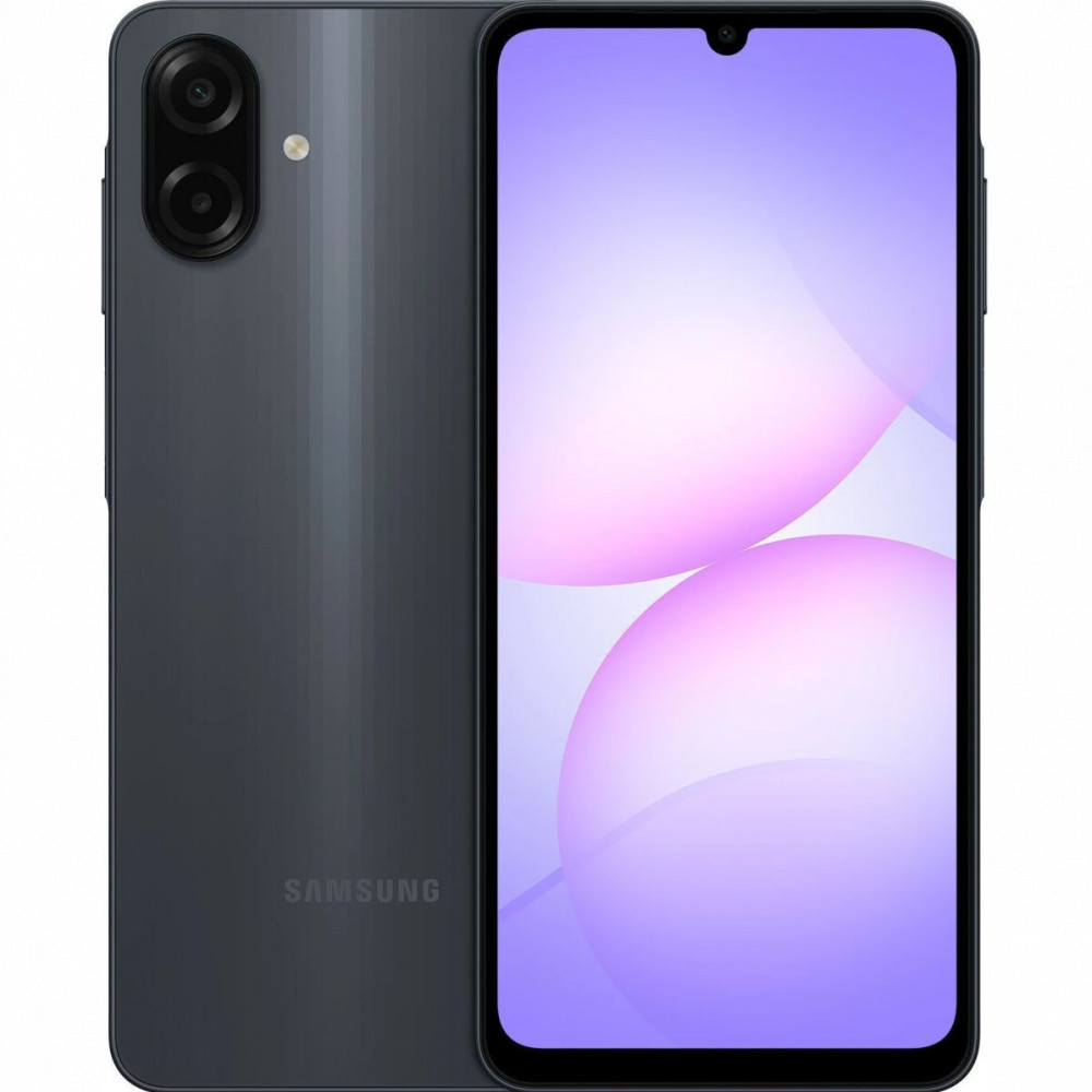 Смартфон Samsung Galaxy A07 4G 4/128Gb Black SM-A075FZKGMEA 128 Гб, 4 Гб - миниатюра 6