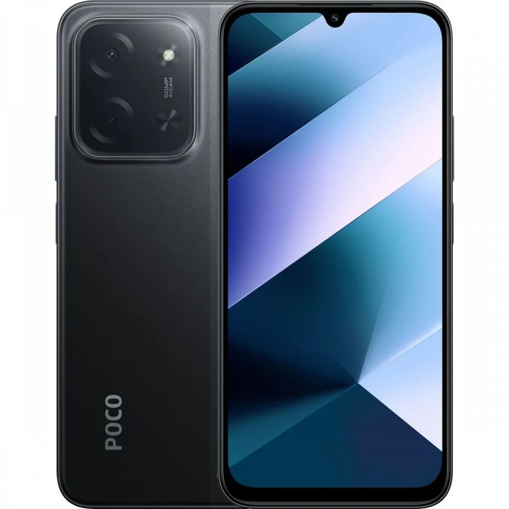 Смартфон POCO Poco C85 4G 6/128Gb Black MZB0LGERU 128 Гб, 6 Гб - миниатюра 6