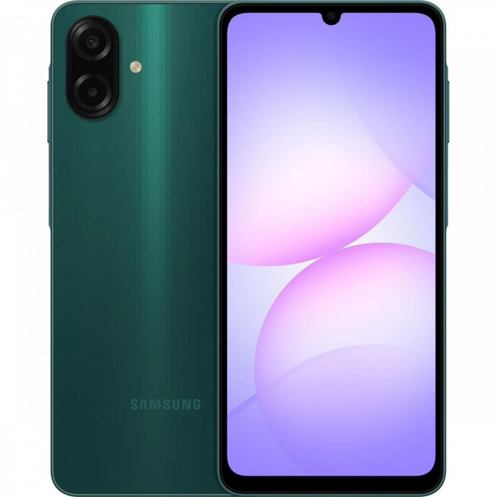 Смартфон Samsung Galaxy A07 4G 4/128Gb Dark Green SM-A075FZGGCAU 128 Гб, 4 Гб - миниатюра 6