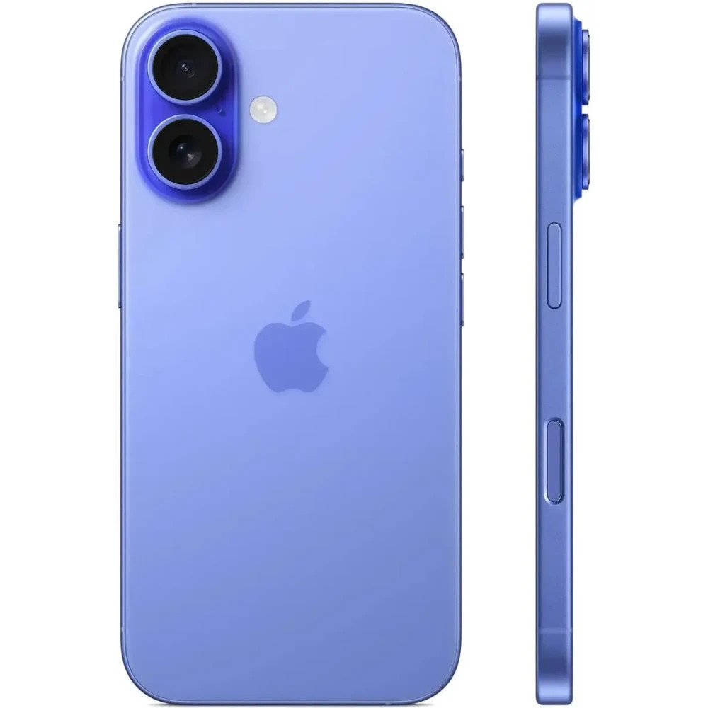 Смартфон Apple iPhone 16 128GB Ultramarine MYDU3J/A 128 Гб, 8 Гб - миниатюра 6
