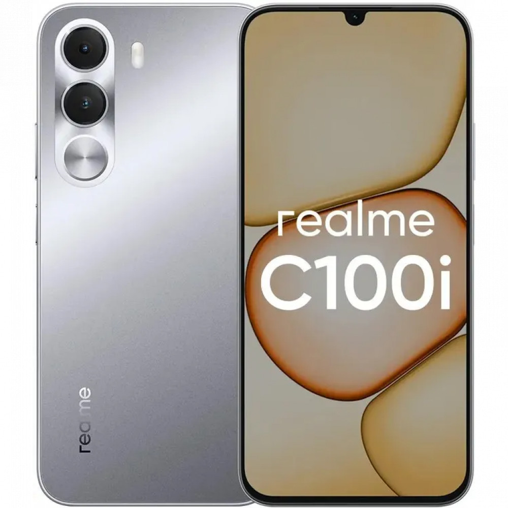 Смартфон REALME RMX5377 C100i 4+128 серебристый 128 Гб, 4 Гб - миниатюра 6
