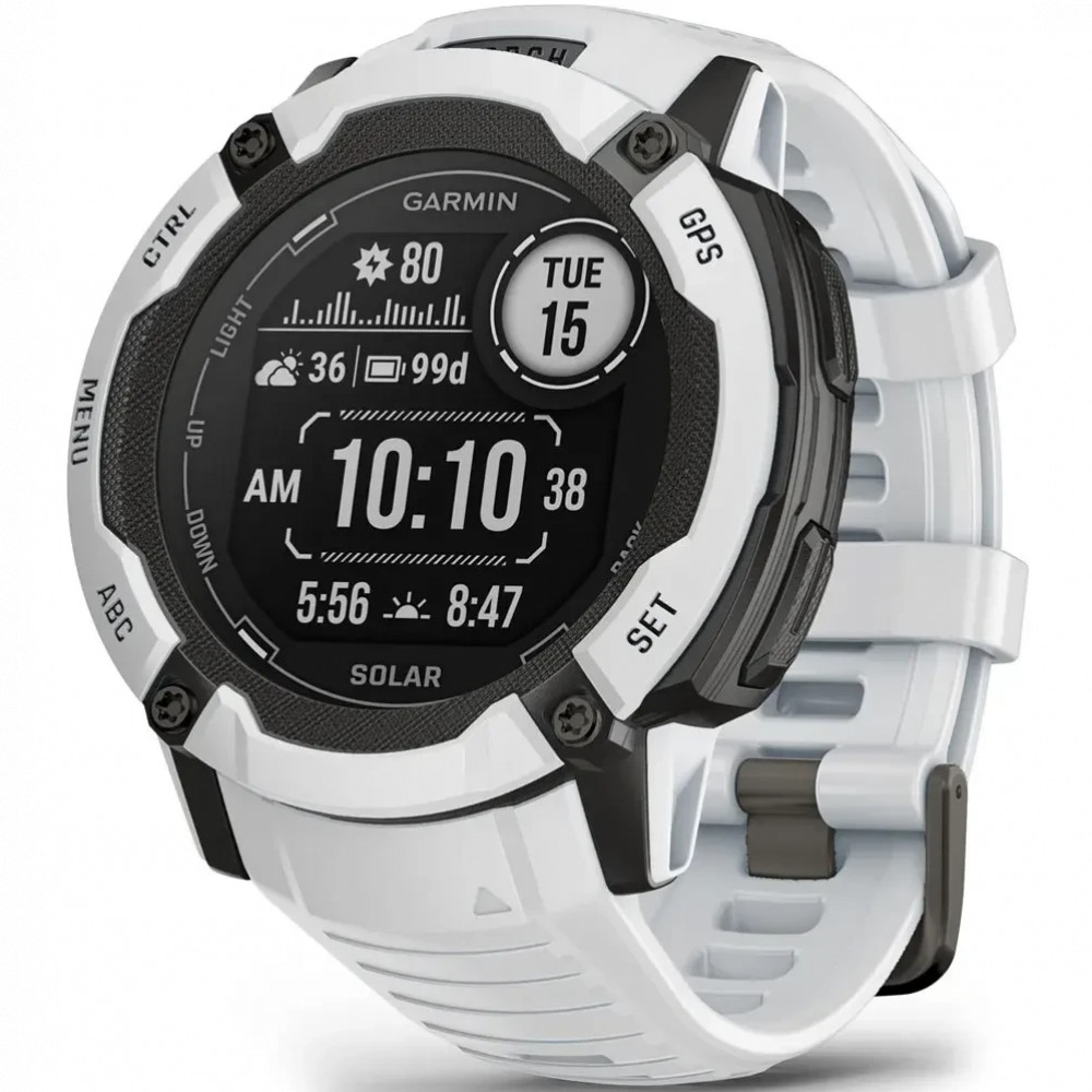 Garmin Instinct 2X Solar White 010-02805-04 Смарт-часы - миниатюра 7